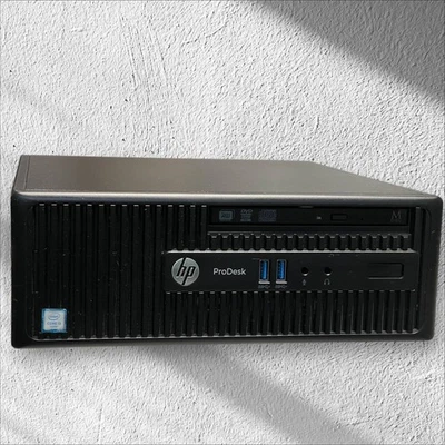 HP ProDesk 400 G3 SFF Desktop PC | i3-6100 | 4GB DDR4 | 500GB HDD | Win 11 Pro | - Immagine 1 di 3