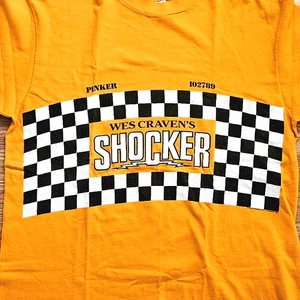 Vintage 80er Wes Craven's Shocker Horrorfilm Promo T-Shirt Large - Bild 1 von 9