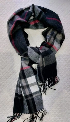 Pier One Herren Schal gemustert, 56 x 200 cm, weiche Qualität - Bild 1 von 3