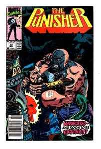 PUNISHER 32 VF- (7.5) NEWSSTAND ENDANGERED AND SOON TO BE EXTINCT * - Picture 1 of 2