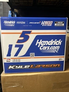 2024 Kyle Larson 1/24 NASCAR colore liquido #5 & 1/18 INDY 500 #17 H1100 set - Foto 1 di 9