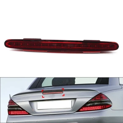 Tercera luz de freno roja lámpara de freno para Mercedes Benz SL R230 SL500 SL550 SL600 Foto 1 de 4