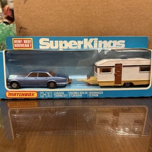 1981K-69,Caravan Touring Set,Matchbox SuperKings In Orig. Box.(Mint). NIB A160 - Picture 1 of 4
