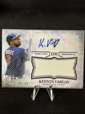 Topps Threads Unity Kennys Vargas 2015 #UAJR-KV 41/99 memoria automática G260 Foto 1 de 2