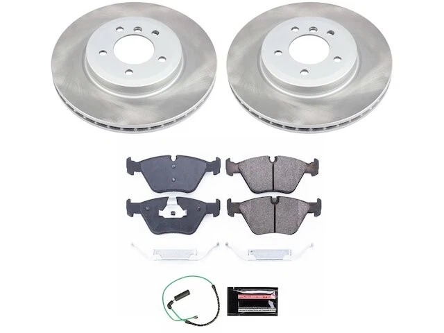 Kit de pastillas de freno delanteras y rotor para 01-06 BMW 330Ci 330i 330xi JK12F3 Foto 1 de 1