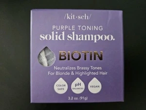 Kitsch Purple Toning Biotin Shampoo Bar - Bild 1 von 4