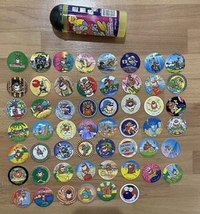 Vintage World Pog Federation The World Tour 1995 x 54 Konvolut - Bild 1 von 4