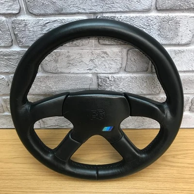Genuine Ford RS Motorsport By Atiwe, 360mm retrimmed leather Steering Wheel.  8B - Image 1 of 4