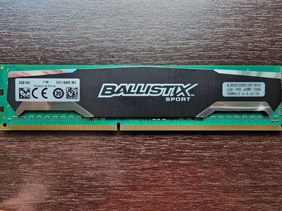 Crucial PC3-12800 8 GB DIMM 1600 MHz PC3-12800 SDRAM Memory (BLS8G3D1609DS1S00) - Image 1 of 2