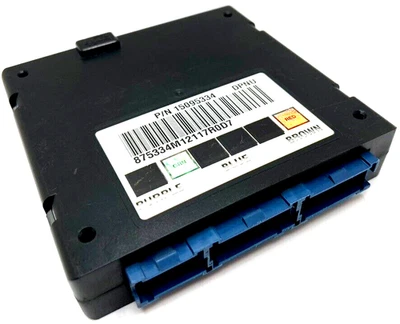 Модуль управления кузовом 2002 GMC Sierra 1500 5,3 л 4L60 от оригинального производителя 15095334 - Изображение 1 из 4