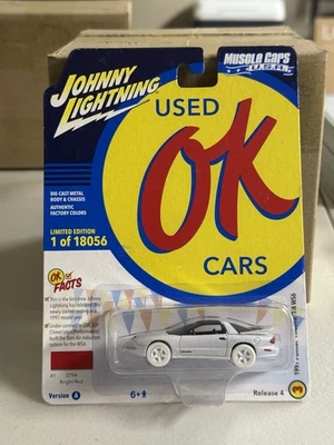 Chase! Pontiac Firebird 1997 Johnny Lightning OK Cars T/A WS6 White Lightning Foto 1 de 4