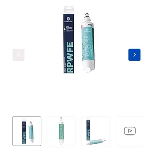 GE Refrigerator Water Filter RPWFE3PK -3PACK- New In Box Fast Shipping - Picture 1 of 2