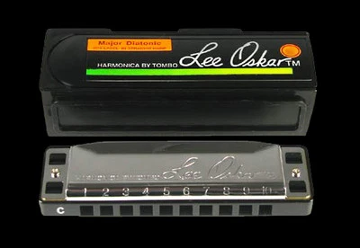 NEW LEE OSKAR 1910F MAJOR DIATONIC HARMONICA w/CASE BLUES - FOLK HARP KEY OF F - Image 1 of 4