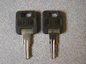 FIC Camper Key cut to your CF,EF,HF 301-351 QTY 2 - Picture 1 of 1