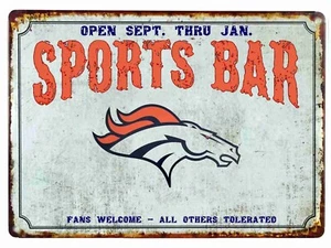 Alfombrilla de ratón Denver Broncos 7 3/4 x 9" barra deportiva ventilador bienvenida otra tolerada - Imagen 1 de 2