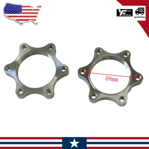 Bujes roscados de rueda libre para bicicleta rotor de freno de disco 6 pernos adaptador de brida 48 mm - Imagen 1 de 5