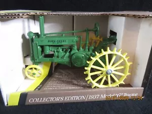 NEW Ertl John Deere 1937 Model "G" Tractor 1:16 Scale Diecast 548 NIB Collector - Picture 1 of 8