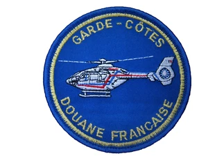 ECUSSON GEND. MARITIME DOUANE LA BRIGADE GARDE COTES SUR SCRATCH 90MM - Picture 1 of 1