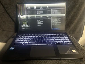 MSI Summit B14 A11M 14"FHD Intel Core i5-1135G7 8GB 512GB SSD BROKEN SCREEN - Photo 1/7