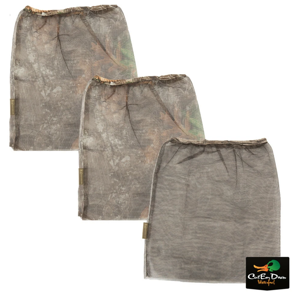 NEW BANDED GEAR 3/4 CAMO MESH FACE MASK - DUCK TURKEY HUNTING - B1060002 - - Image 1 of 2