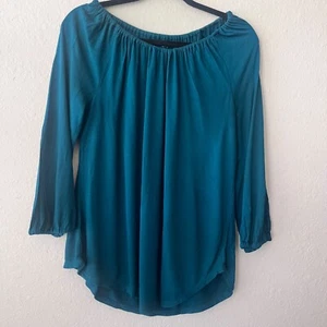 Ann Taylor LOFT Women's 3/4 Sleeve Pullover Blouse Top Size Small - Picture 1 of 5