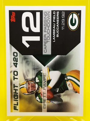 Brett Favre 2007 Topps Brett Favre Collection #BF-12 NFL Green Bay Packers - Image 1 of 2