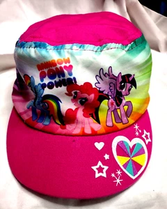 My Little Rainbow Pony Power Hat Baseball Cap Adjustable 2014 Youth Kids Pink - Picture 1 of 6