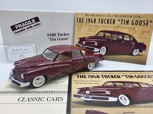 DANBURY MINT 1948 TUCKER TIN GOOSE **HAS ISSUES/READ DESCRIPTION/COMPLETE - Picture 1 of 20
