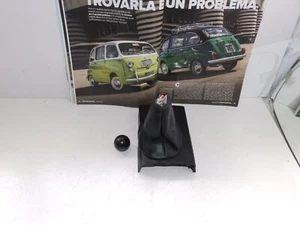 FIAT 600 MULTIPLA DEL 62 - CUFFIA LEVA CAMBIO COMPLETA DI POMELLO - Foto 1 di 3