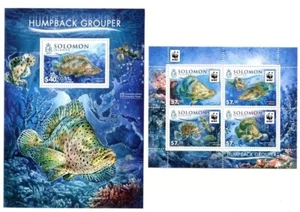 Solomon Island - WWF / Fishes / Marine Life / Fish - stamps - MNH** SN. - Picture 1 of 1
