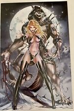 DRACULINA #2 JAMIE TYNDALL BIG BAD WOLF VIRGIN VARIANT SIGNED W/COA