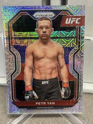 2021 Petr Yan Panini Prizm MMA UFC Debut Edition Mojo Prizm /25 - Image 1 of 2