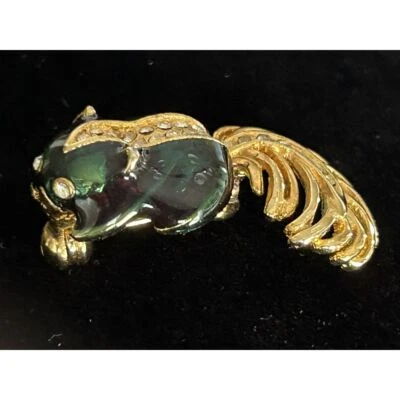 Broche mofeta esmalte y estrás sin marca Foto 1 de 4