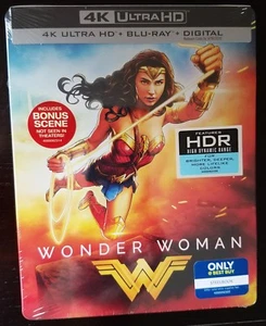 DC Comics WONDER WOMAN 4K Blu-ray Best Buy STEELBOOK - Picture 1 of 7