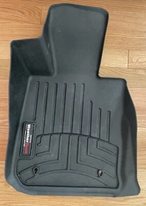 BMW WeatherTech Car Floor Mat FloorLiner for 330e, 330i Black Left Front EUC - Picture 1 of 3