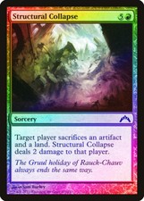 Structural Collapse FOIL Gatecrash NM Red Common MAGIC GATHERING CARD ABUGames