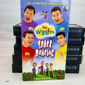 Vintage The Wiggles VHS LOT 6 Space Dancing Western Hoop Dee Doo Abenteuer - Bild 1 von 10