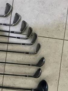 Mens Golf Set 9 Pc In Right Hand - Picture 1 of 16