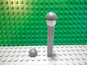 Lego Mini Figura 2 Gris Azulado Oscuro Henchman Gorra Sombrero NUEVO - Imagen 1 de 1