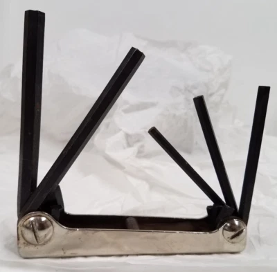 Eklind 5 Piece Standard Fold-Up Hex Key Set, 20511 - Image 1 of 4