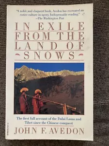 In Exile from the Land of Snows by John F. Avedon 1986 - Picture 1 of 5