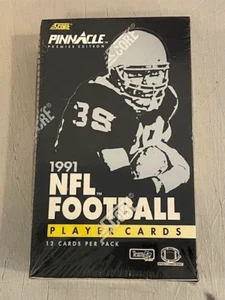 1991 Premier Edition Score Pinnacle NFL Football Factory Sealed Box - 432 Cards - Bild 1 von 5