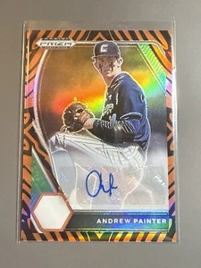 2021 Panini Prizm Tiger Stripes Refractor Andrew Painter RC AUTO 10/25 - Picture 1 of 2