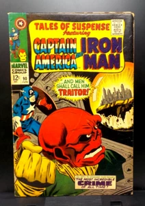 Tales of Suspense Capitán América y Iron Man No. Cómics de Marvel del 90 de junio de 1967 - Imagen 1 de 9