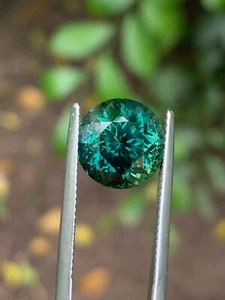 Zafiro verde de 6,93 quilates, VS sin calefacción, piedra preciosa natural de Australia - Imagen 1 de 6