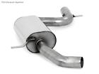 Inox Silencieux Central Vw Beetle And Cabriolet 5C 12L Avec Einzelradaufhgng