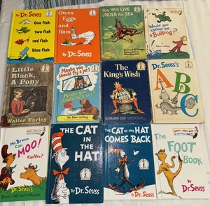 Lot of 12 Dr Seuss Beginner Books Some Rare Titles (Lot 1) - Picture 1 of 1