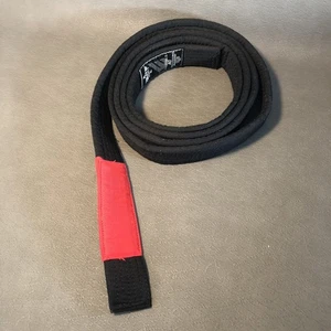 Elite Sports traditioneller GI Gürtel schwarz Größe A0 100% Baumwolle brasilianisches Design - Bild 1 von 5