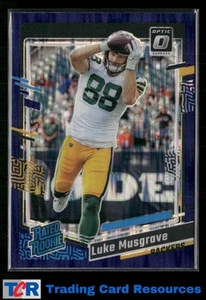 Ammortizzatore Donruss Optic #241 Luke Musgrave viola 2023 - Foto 1 di 2
