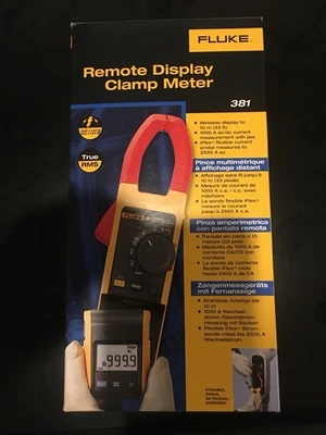Fluke 381 Remote Display True-RMS AC/DC Clamp Meter with iFlex   - Image 1 of 2